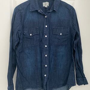 G.H. Bass & Co. Indigo Chambray Shirt